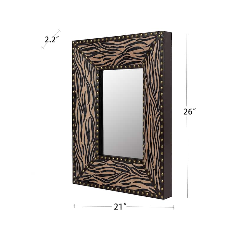 Rectangle Decorative Wall Hanging MDF Framed Mirror