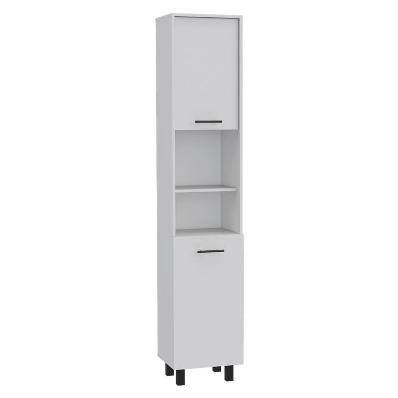 Hobart Pantry, Three Interior Shelves, Two Shelves, Two Cabinets