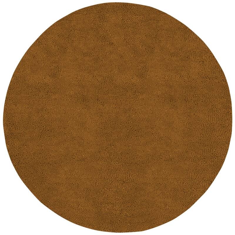 Handmade Jefferson Felted Wool Plush Area Rug