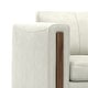 preview thumbnail 14 of 15, WYNDENHALL Hillcrest Modern, Contemporary 62 inch Wide Sofa in Genuine Leather
