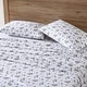 preview thumbnail 40 of 146, Eddie Bauer 100% Cotton Flannel Novelty Prints Sheet Set