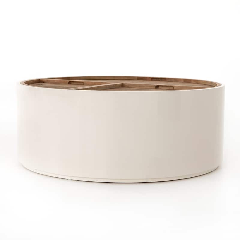 Haven Home Brianna Drum Coffee Table