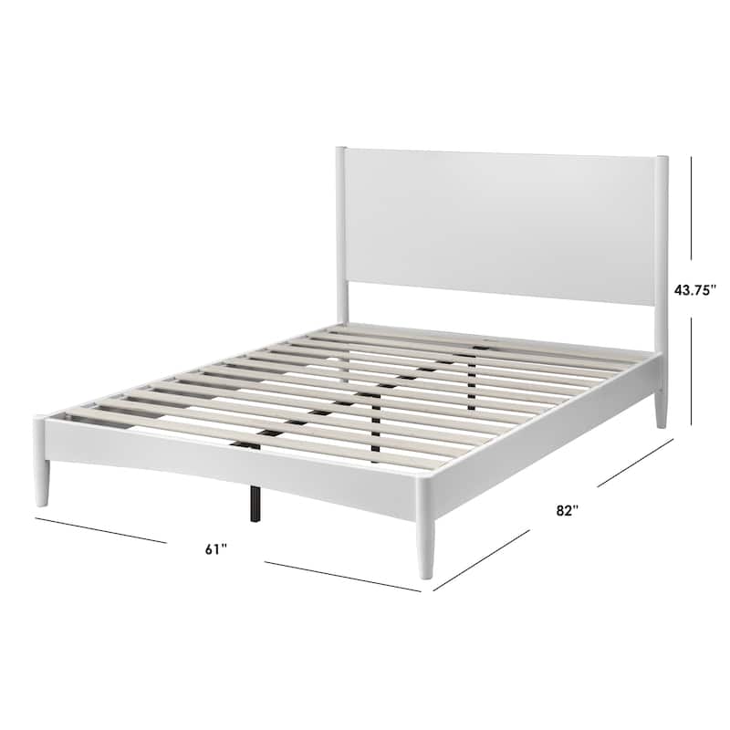 Lifestorey Casta Solid Pine Queen Platform Bed
