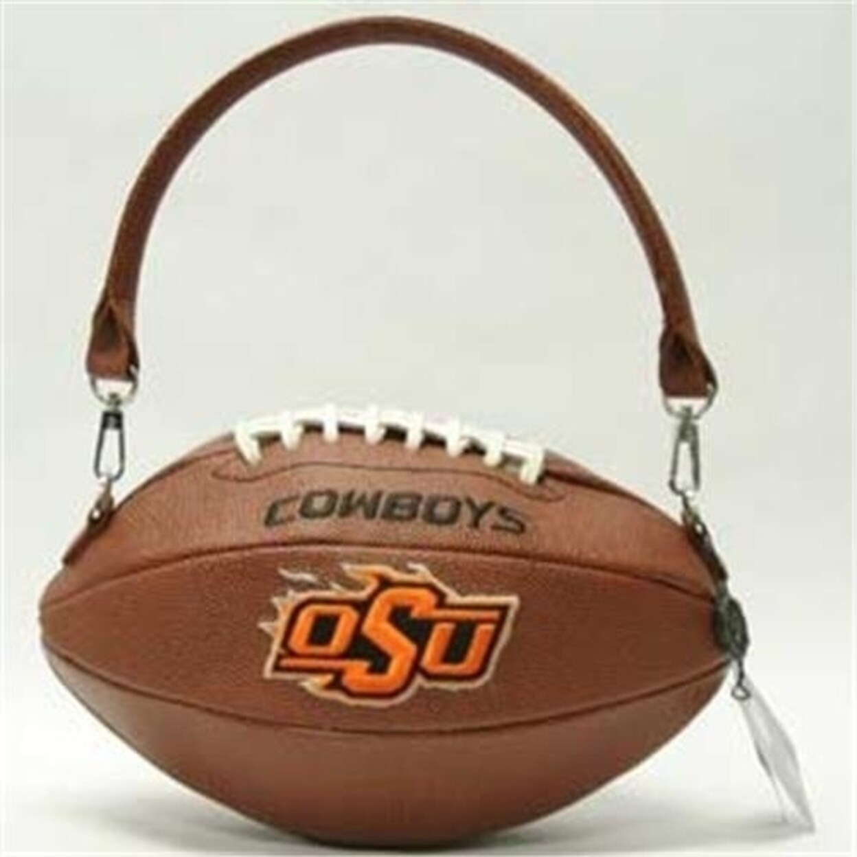 football shaped purse