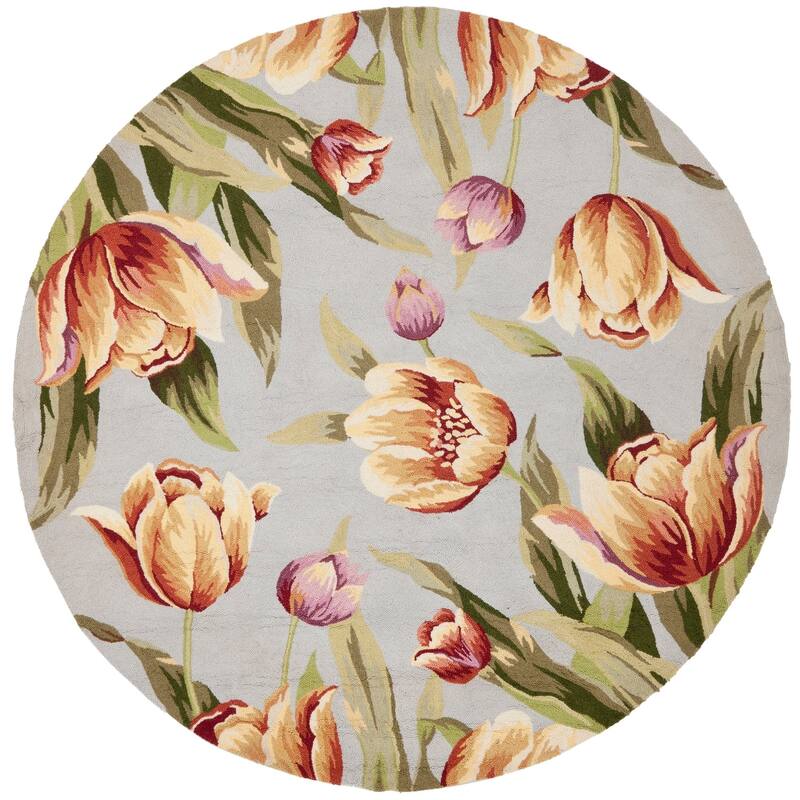 SAFAVIEH Handmade Chelsea Shanelle French Country Wool Rug