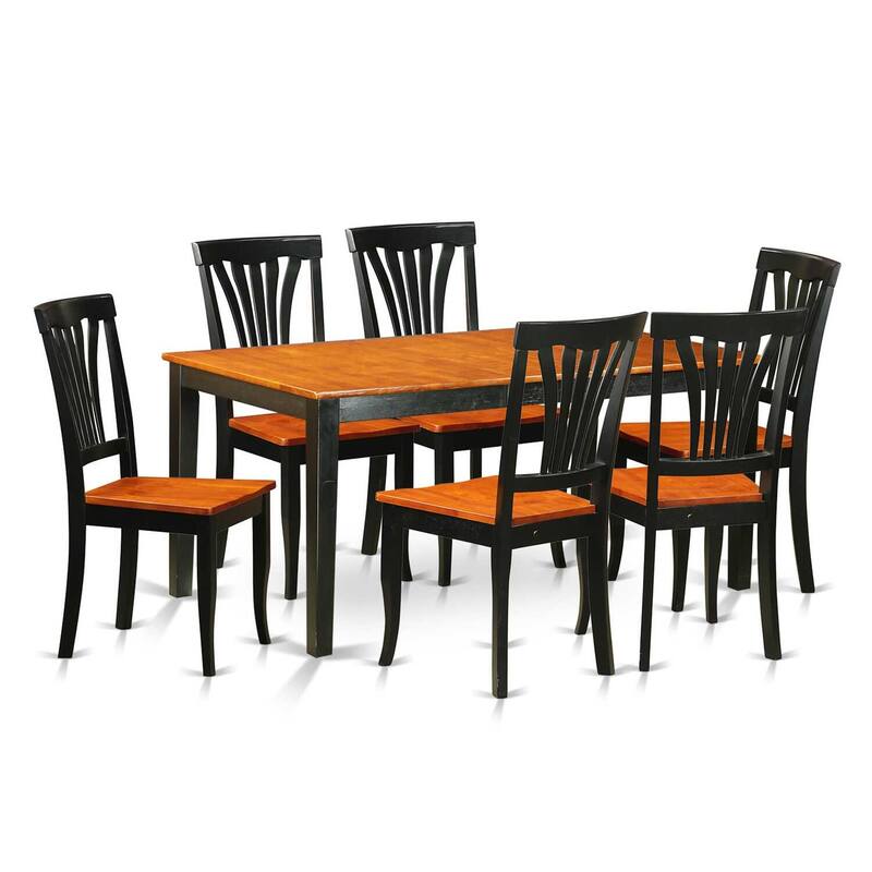 Mountain Lodge Dining Set - Table & Chairs - Kitchen Dinette Set for 6