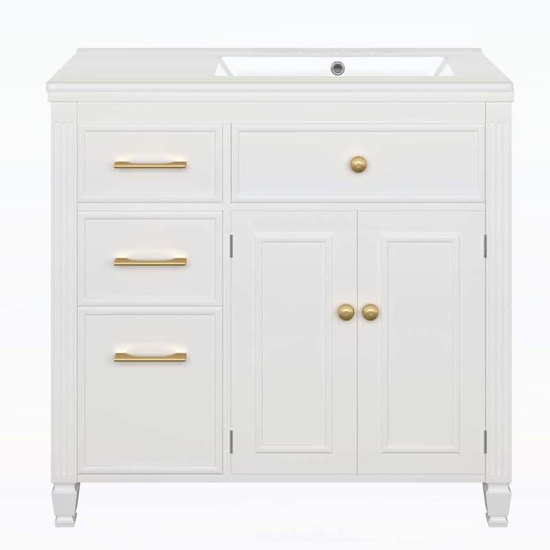 36" Bathroom Vanity with Sink