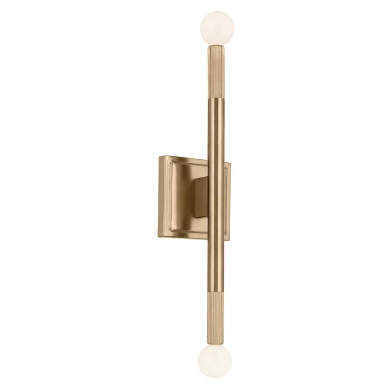 Kichler 52556 Odensa 17" Tall Wall Sconce - Champagne Bronze