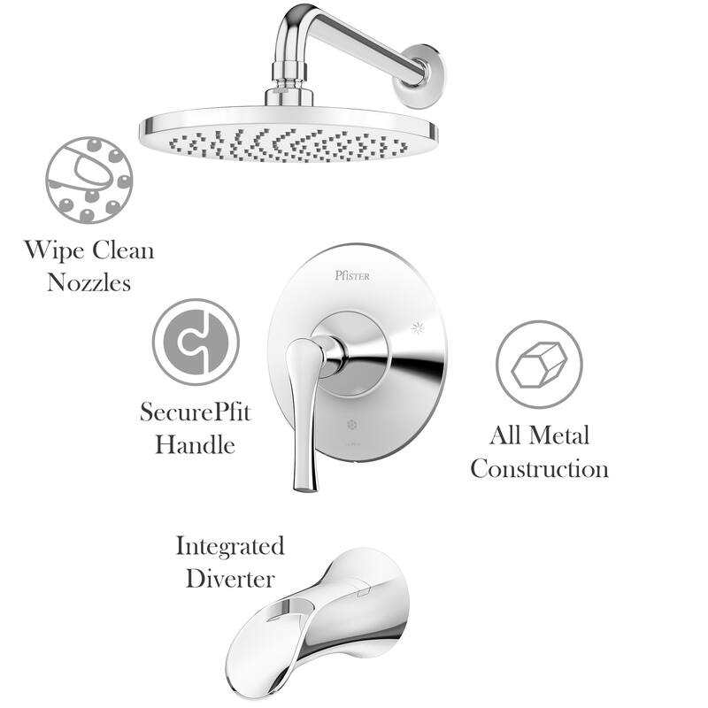 Pfister Rhen Shower Only Trim Package with 1.8 GPM Single Function
