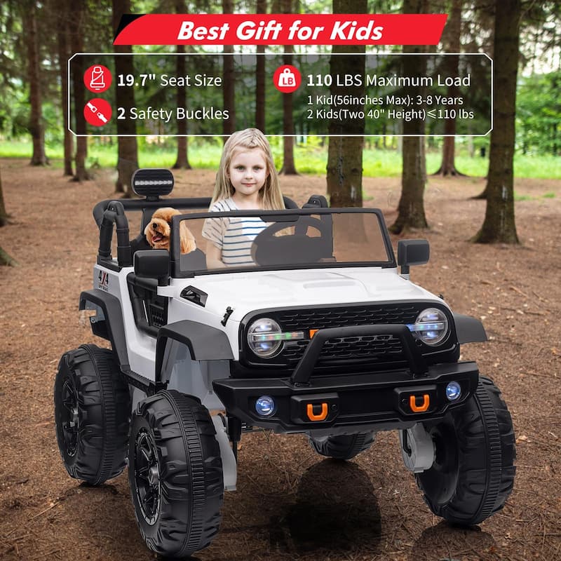 24V Kids Ride on Truck with 2 Seats