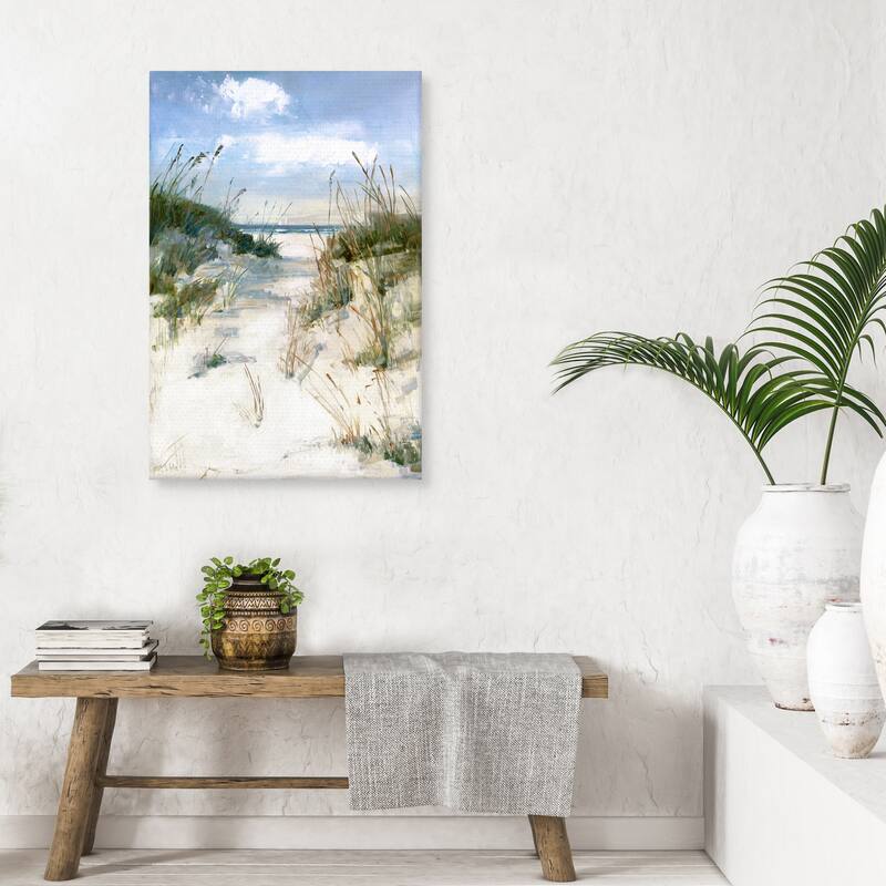 Dune View by Sally Swatland Canvas Art Print