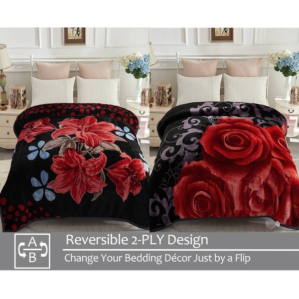 Signature mink blanket best sale double bed price