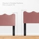 preview thumbnail 57 of 65, Athena Performance Velvet King/California King Headboard