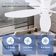 preview thumbnail 6 of 16, 36"/42"/48" Low Profile Ceiling Fan with ABS Blades 3 Color LED Light for Bedroom Living Room APP and Remote Control