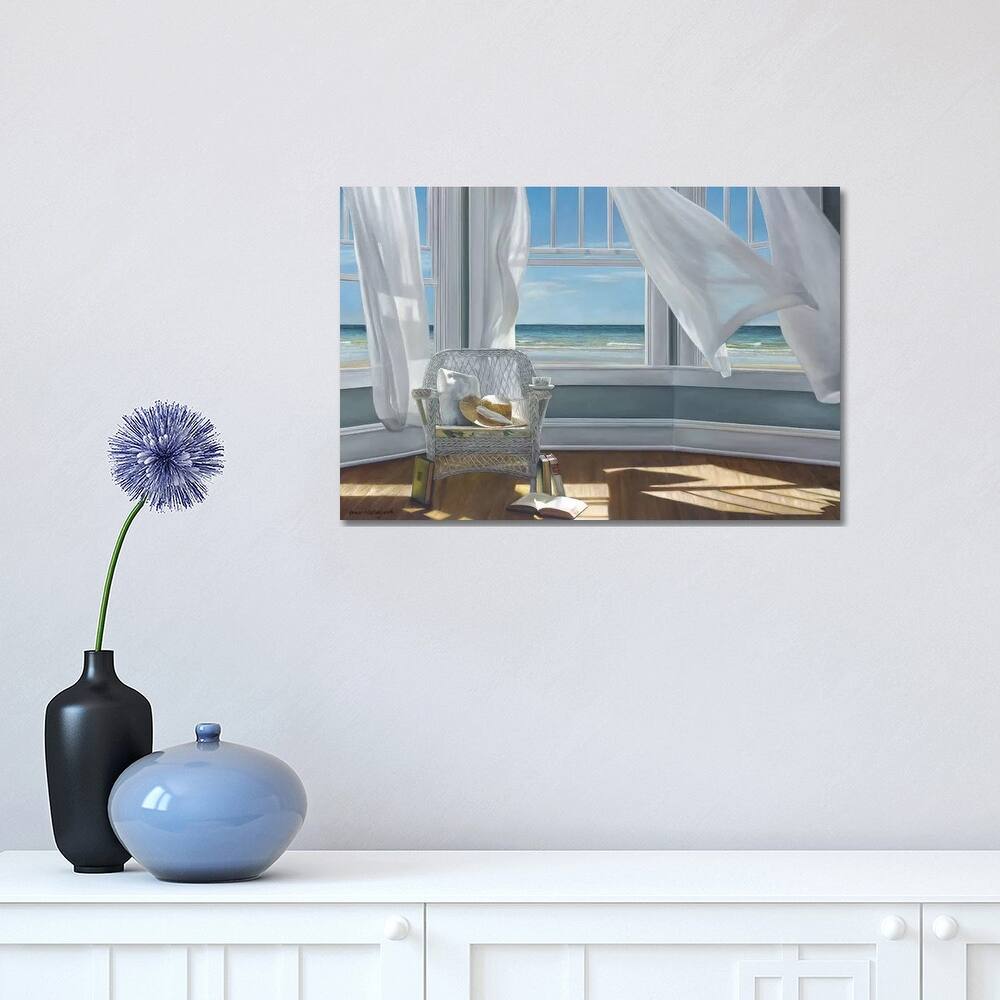 iCanvas "Gentle Reader" by Karen Hollingsworth Canvas Print