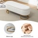 preview thumbnail 106 of 120, Velvet Storage Bench for Bedroom