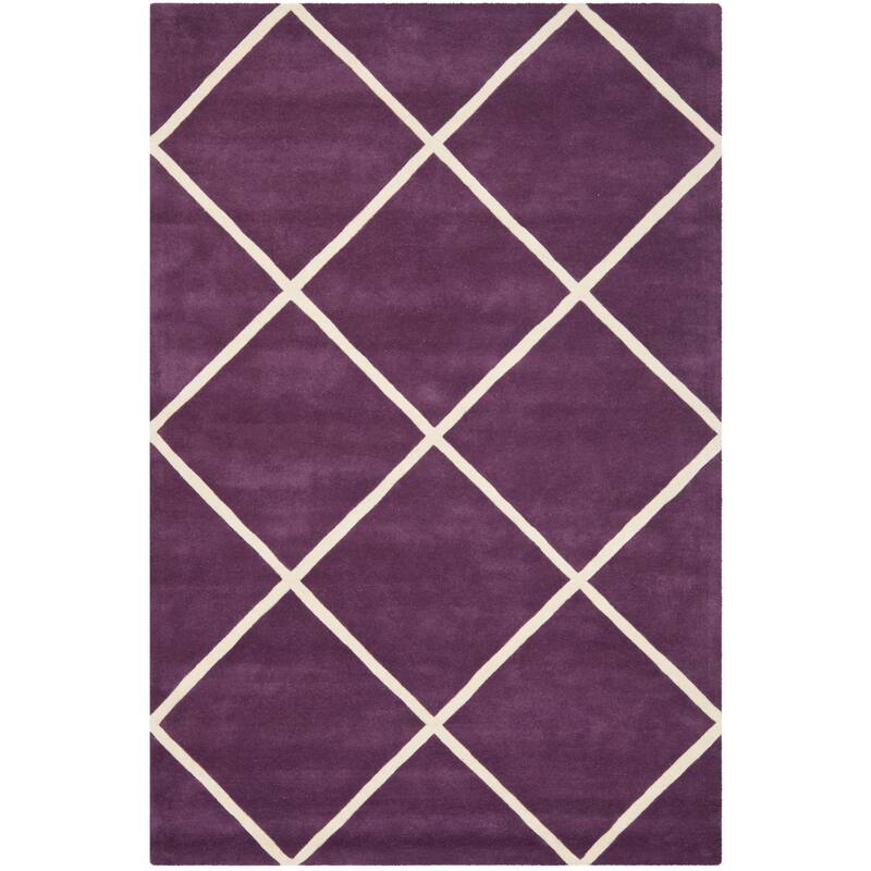 SAFAVIEH, Handmade Chatham Ezzelina Modern Moroccan Wool Rug