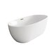 preview thumbnail 62 of 173, Adler Soaking Bathtub in Glossy White