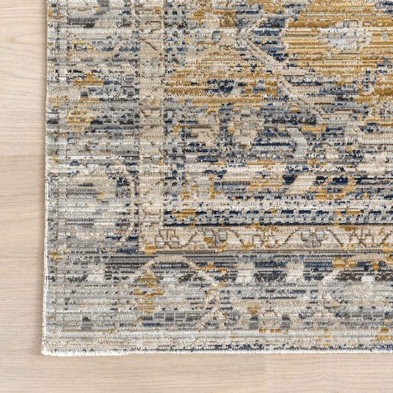 Nuloom Amabel Medallion Indoor/Outdoor Area Rug