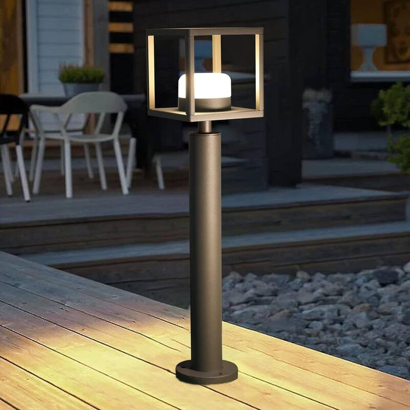 Outdoor Pathway Light LED Bollard Waterproof Garden Landscape Lighting Floor Lamp for Walkway