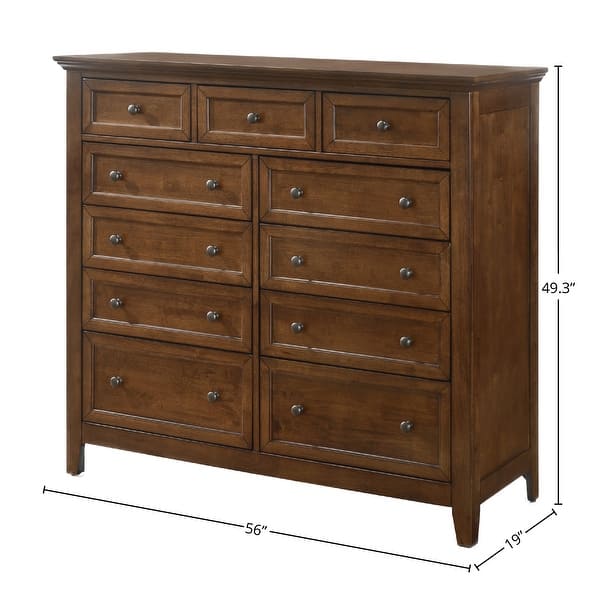 dimension image slide 0 of 3, San Mateo 11-Drawer Gentlemen's Chest