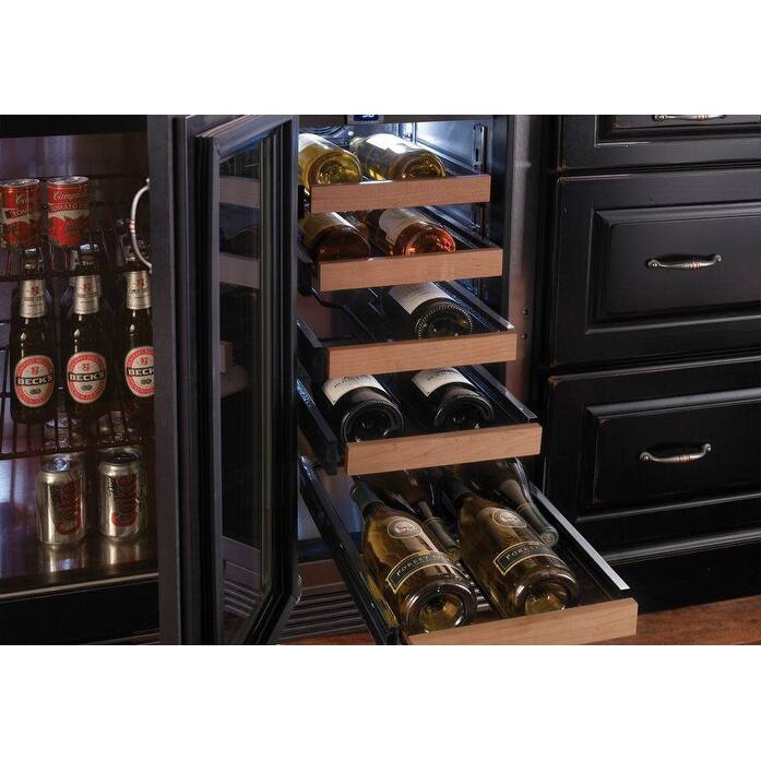 Perlick 15 Inch Wide 20 Bottle Capacity Built-In Wine Cooler with Left