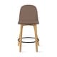 preview thumbnail 63 of 84, Set of 2 Designer Plastic Counter Stools Chair With Backs Side Armless Molded Kitchen Dining Bar Patio Indoor Outdoor Cafe
