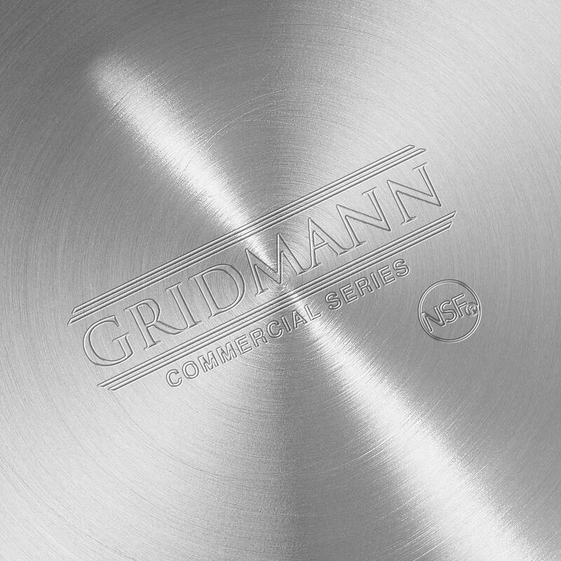 Aluminum Sauce Pans with Silicone Handles NSF Professional Cookware