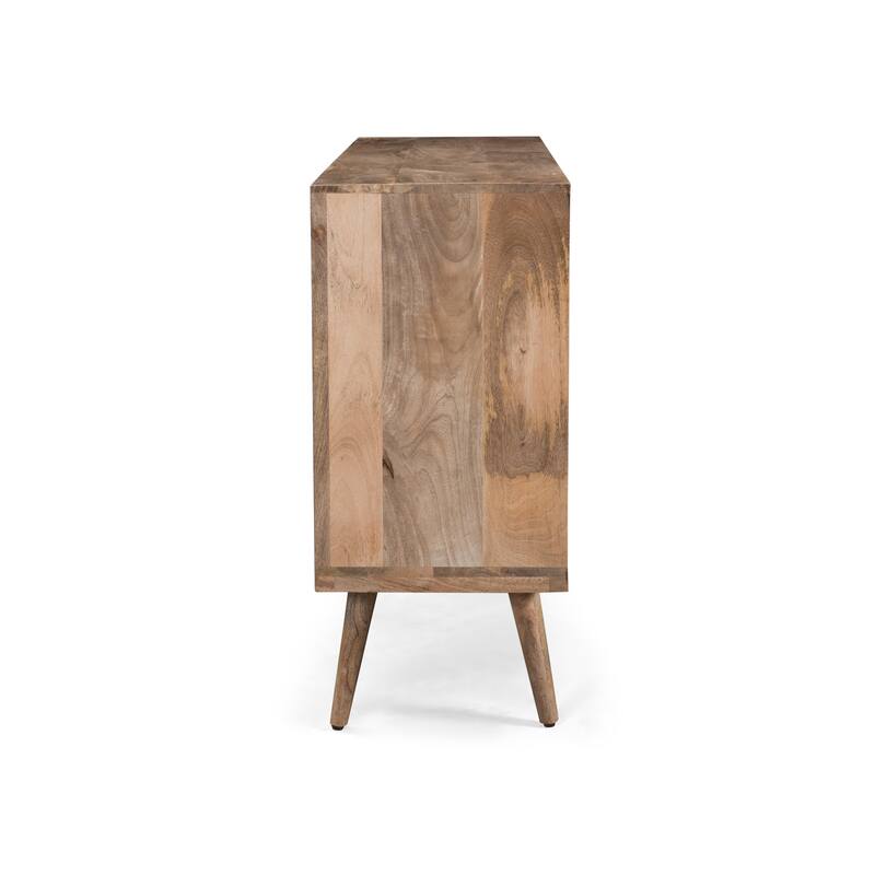 2-Door Sideboard with 3 Drawers - ModernLarge Storage Cabinet for Living Room, Hallway, Dining
