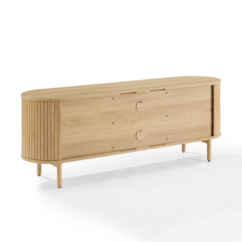 Crosley Ambrose Record Storage Media Console