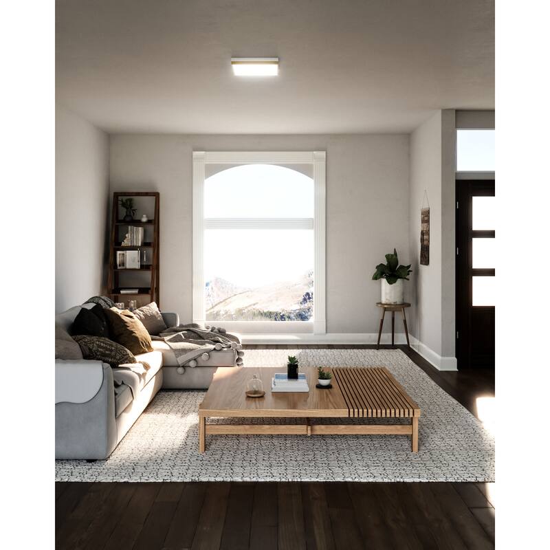 Alora Lighting FM553214 Sydney 14" Wide LED Flush Mount Square Ceiling