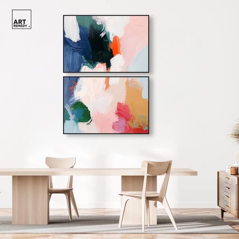 Spring Fever Canvas Set of 2 by Art Remedy