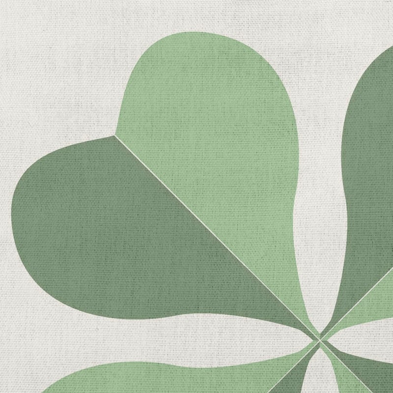 Lucky Clover St. Patrick's Day Decorative Throw Pillow
