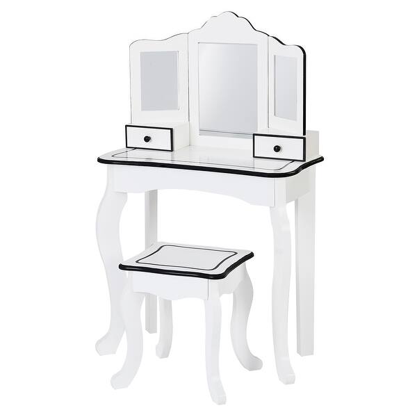 Teamson Kids Little Lady Adriana Play Vanity Set Pink Black Overstock 28585704 Find all cheap vanity set clearance at dealsplus. teamson