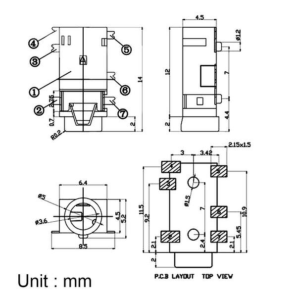 6 Pin Audio Jack Wiring Diagram Siosioppitur 2001 Rmnddesign Nl
