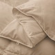 preview thumbnail 9 of 18, Heavyweight Extra Warmth White Goose Feather Down Fiber Duvet Comforter Insert