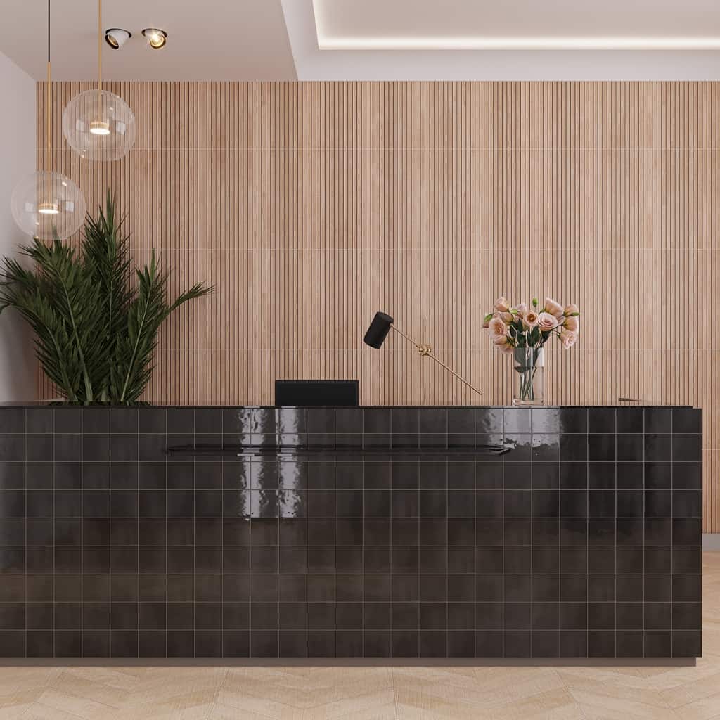Apollo tile 24" x 48" Bois Matte Maple Porcelain Tile (15.49 sq ft/case) - 2 Pack