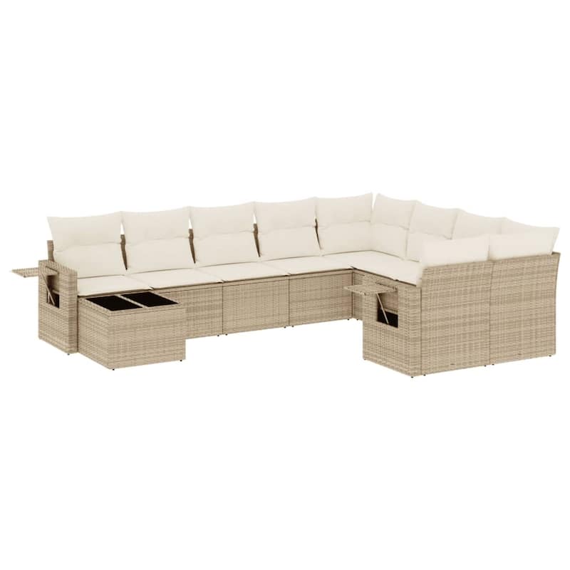 vidaXL Garden Sofa Set - 21.7 x 21.7 x 14.6