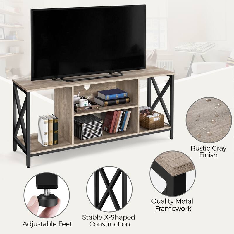 Yaheetech 55" W TV Stand TV Console Table for Living Room