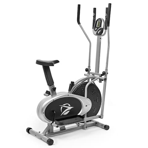 Elliptical Machine 2 in 1 Exercise Bike Fitness Home Gym- Plasma Fit