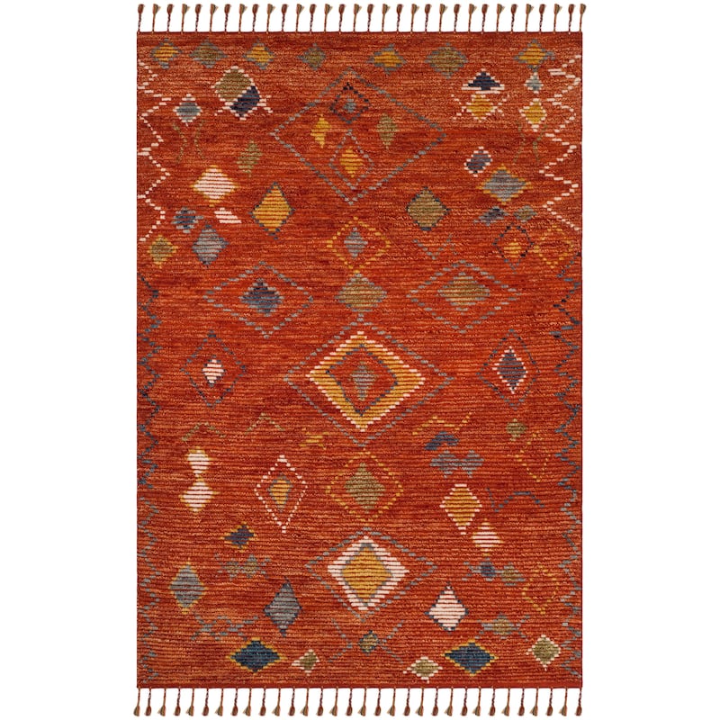 SAFAVIEH Hand-knotted Kenya Antoneta Southwestern Tribal Wool Rug