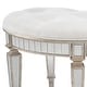 preview thumbnail 7 of 6, Garbo Mirrored Vanity Stool