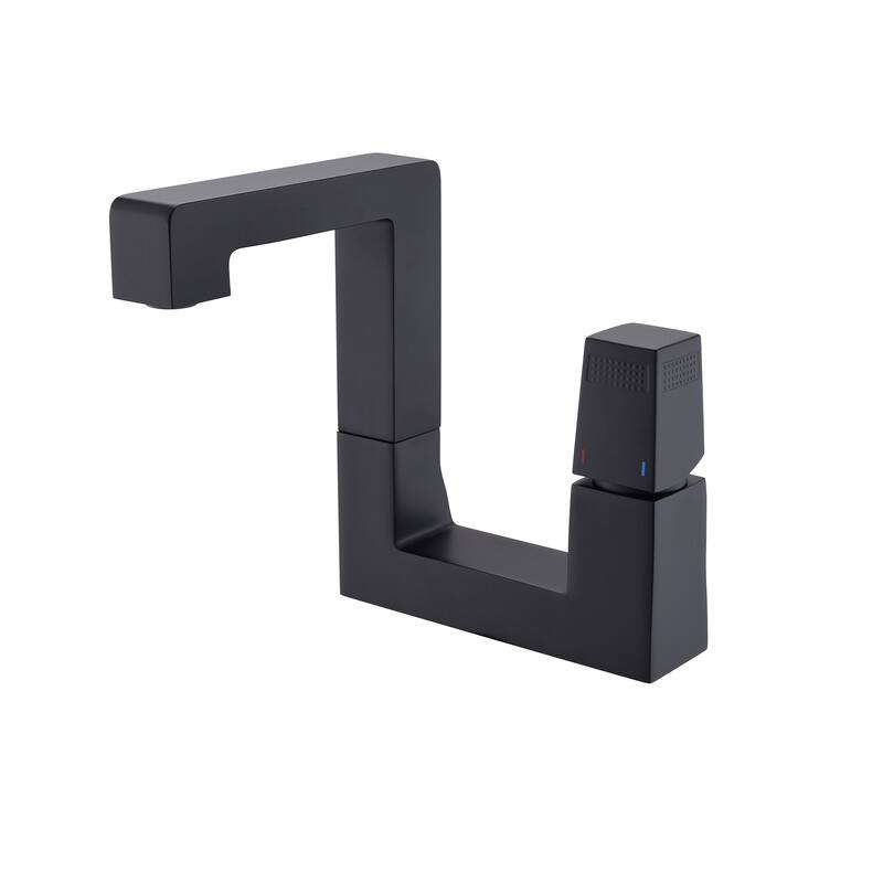 Single Handle Single Hole Bathroom Sink Faucet