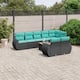 Option Black-corner+3x middle+4x Sofa+Table