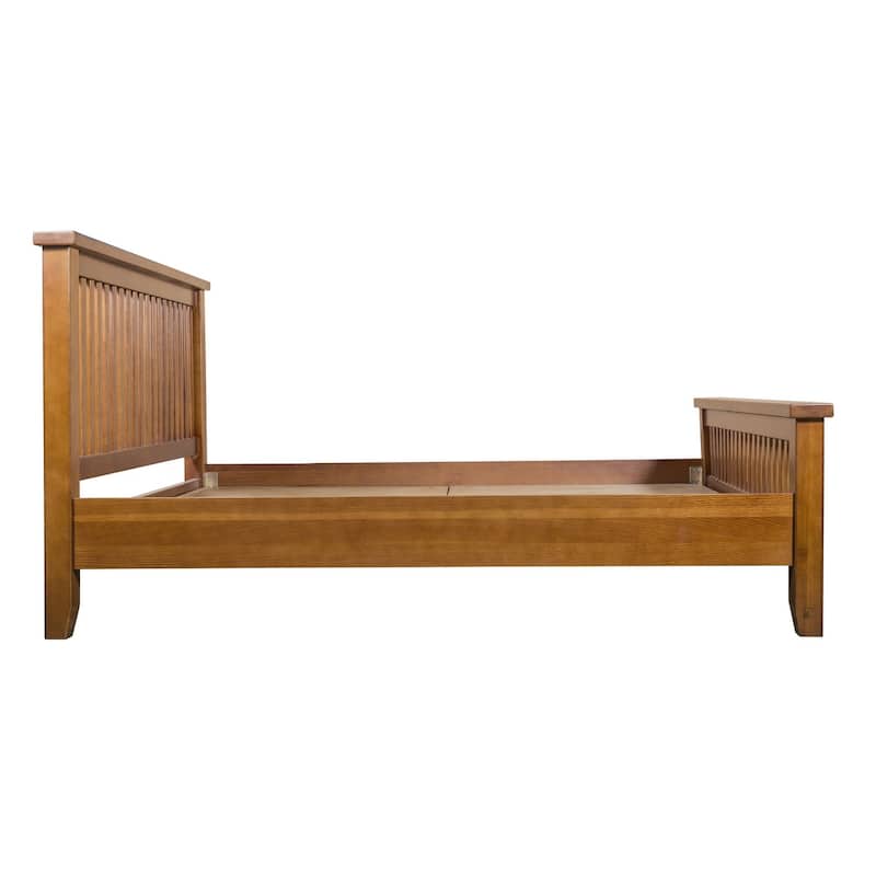 Mission Oak Slat Bed - Michael's Cherry