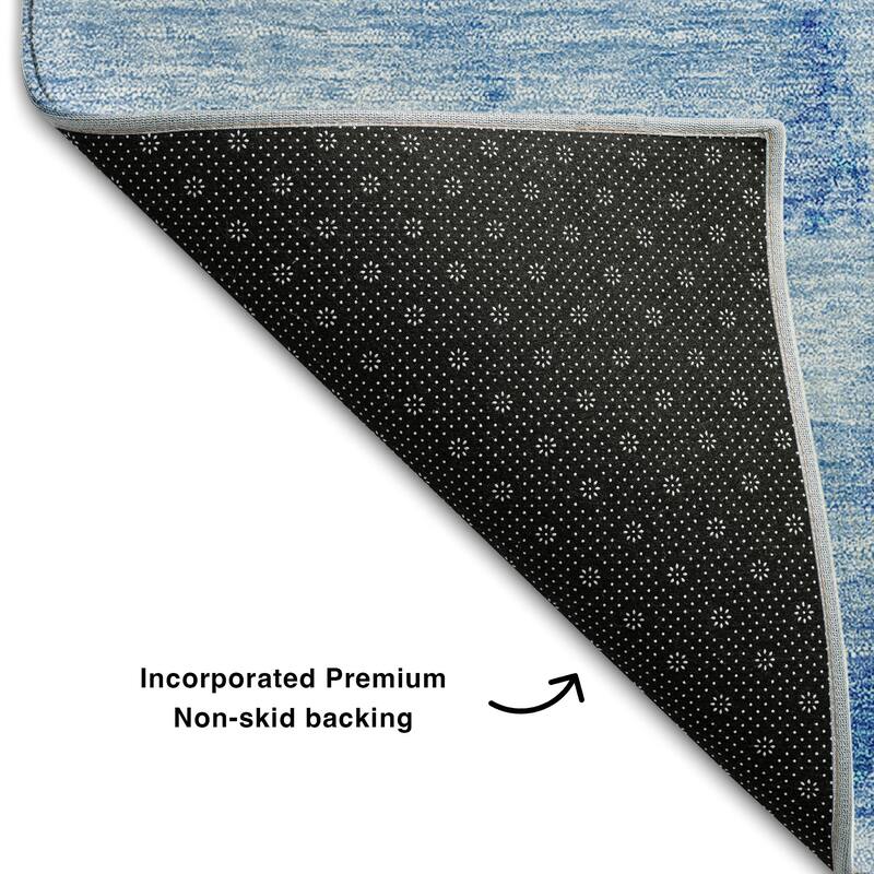 Premium Washable Super Soft Contemporary Marble Mayfield Rug