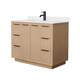 Option Light Straw / White Cultured Marble / Matte Black