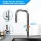 preview thumbnail 3 of 8, Single Handle Pull Down Sprayer Kitchen Faucet with Brushed Nickel