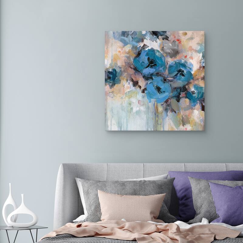 Saturated Garden by Carol Robinson Canvas Art Print