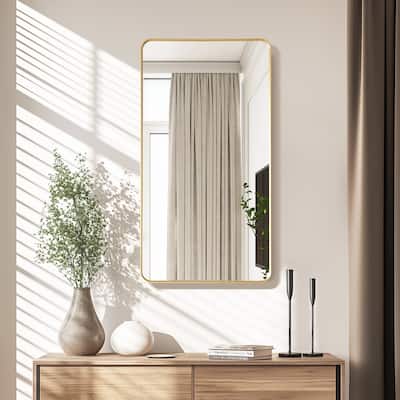 Mutriku Rectangle Aluminum Framed Wall Mount Mirror